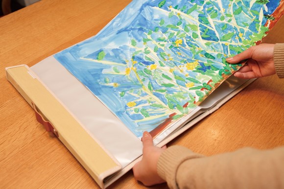 子供の保管には作品ケースを